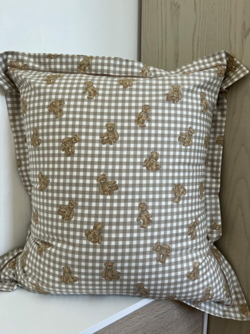 Parure De Couette N°111 - Ourson (marron beige blanc) – Image 3