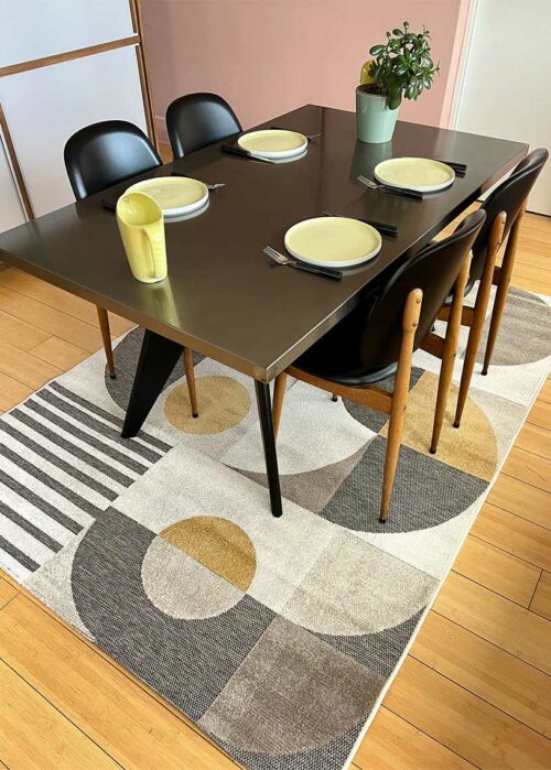 tapis-exterieur-interieur-geometrique-multicolore-grenade-65 Tapis - GRENADE 65 (Plusieurs couleurs) – Image 2