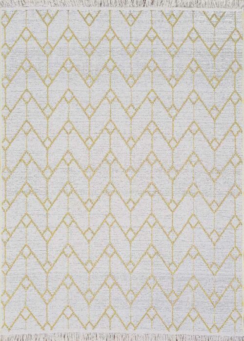 tapis-reversible-berbere-creme-jaune-colorado-08 (1) Tapis - COLORADO 08 (Crème et Beige) – Image 7