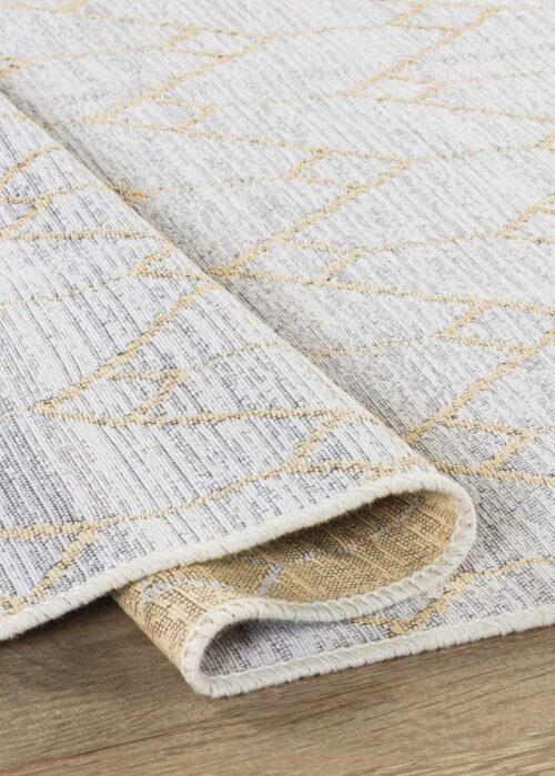 tapis-reversible-berbere-creme-jaune-colorado-08 (4) Tapis - COLORADO 08 (Crème et Beige) – Image 3