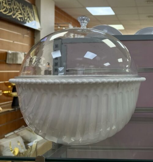 Saladier avec cloche (32 x 32 cm) – Image 2