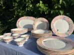 Service de table porcelaine - Printemps n°1 (20 pièces)