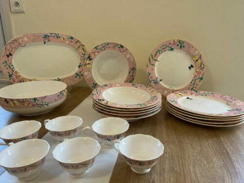 Service de table porcelaine - Printemps n°1 (20 pièces) – Image 3