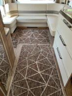 Lot de 6 tapis - Web (Marron) – Image 4