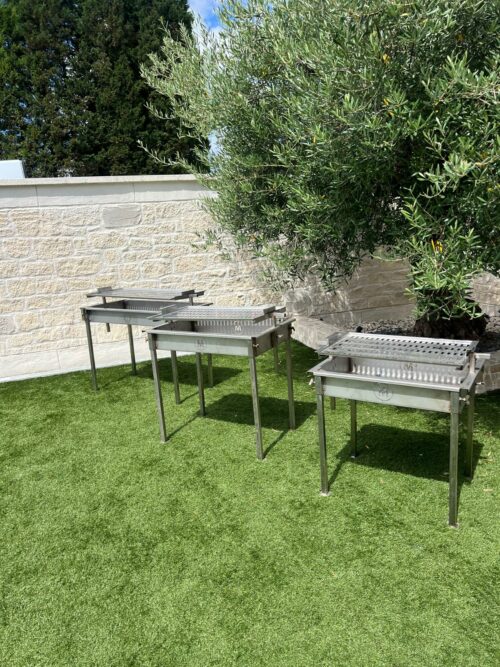 Barbecues en Inox - Artisanale (3 Tailles Disponibles) – Image 2