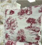 Parure De Couette N°129 - Versailles rouge (Coton) – Image 4