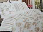 Parure De Couette N°131 - Versailles beige (Coton) – Image 4