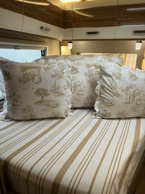 Parure De Couette N°131 - Versailles beige (Coton) – Image 2