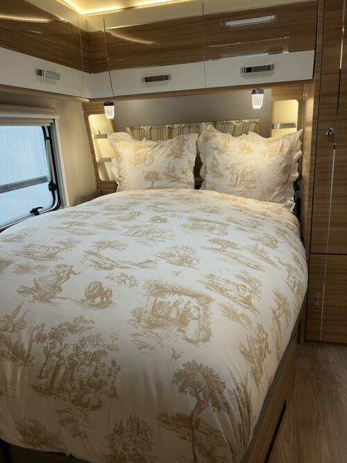 Parure De Couette N°131 - Versailles beige (Coton) – Image 3