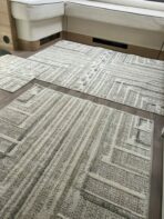 Lot de 6 tapis - Lucia (Gris et Blanc) – Image 4