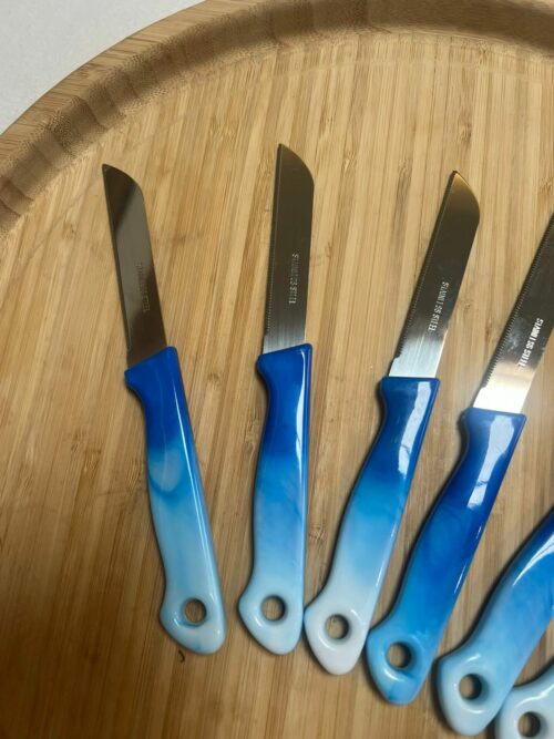 Couteaux Solingen N°17 - Couteaux à dent (Bleu) – Image 3