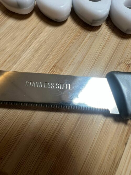 Couteaux Solingen N°18 - Couteaux à dent (Gris) – Image 3