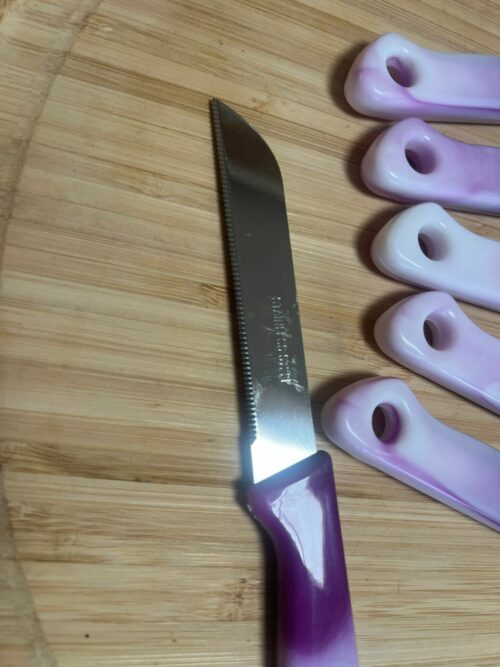 Couteaux Solingen N°20 - Couteaux à dent (Violet) – Image 3