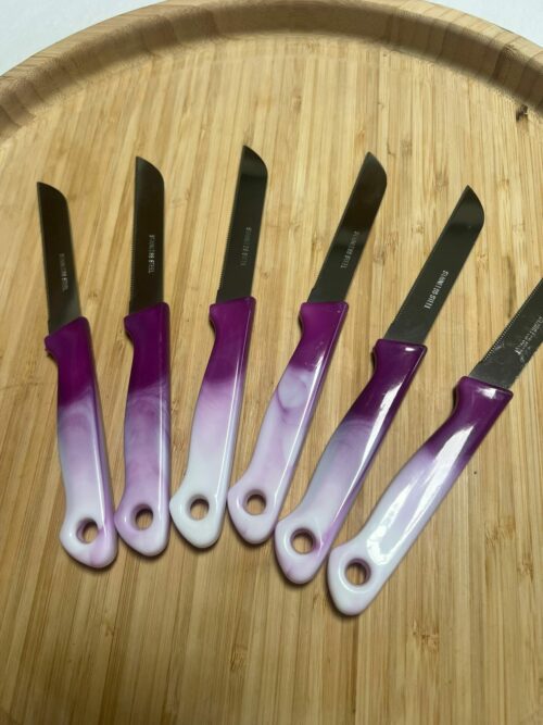 Couteaux Solingen N°20 - Couteaux à dent (Violet) – Image 1