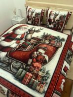 Parure De Couette N°132 - Père noel (200x200 - Polyester) – Image 2