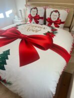Parure De Couette N°133 - Joyeux Noël (200x200 - Polyester) – Image 2