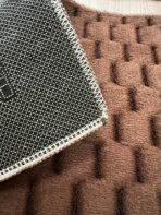 Lot de 6 tapis - Mosaïque N°2 (Marron) – Image 2