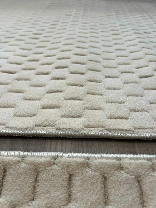 Lot de 6 tapis - Mosaïque N°2 (Beige) – Image 2