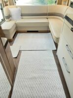 Lot de 6 tapis - Mosaïque N°2 (Blanc)