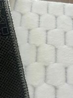 Lot de 6 tapis - Mosaïque N°2 (Blanc) – Image 2