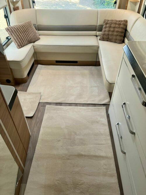 Lot de 6 tapis - Eko (Beige/Crème) – Image 3