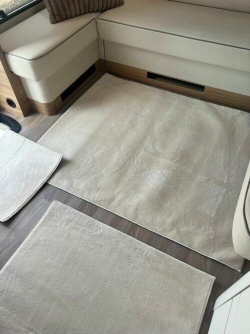 Lot de 6 tapis - Eko (Beige/Crème) – Image 2