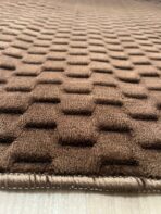 Lot de 6 tapis - Mosaïque N°2 (Marron) – Image 4