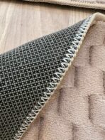 Lot de 6 tapis - Mosaïque N°2 (Taupe) – Image 2