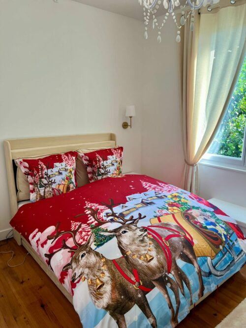 Parure De Couette N°134 - Magie de Noël (200x200 - Polyester) – Image 3