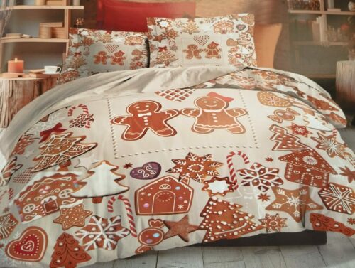 Parure De Couette N°136 - Pain d'épice n°2 (Coton) – Image 5