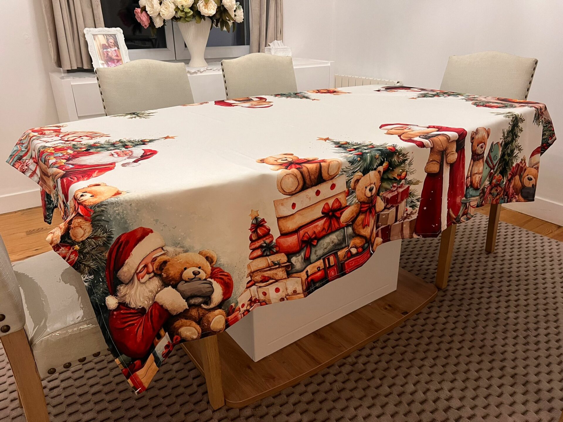 WhatsApp Image 2025-10-31 at 10.36.17 Nappe - Sapin de Noël – Image 1