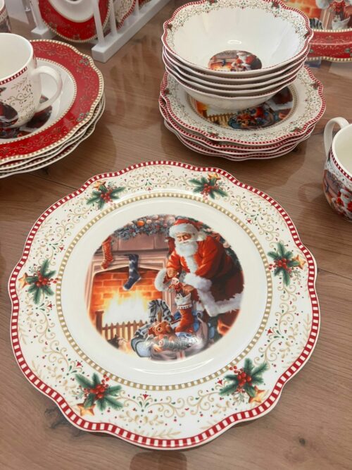 WhatsApp Image 2025-10-31 at 11.09.41 (4) Service de table en Porcelaine - Magie du Réveillon (38 pièces) – Image 5