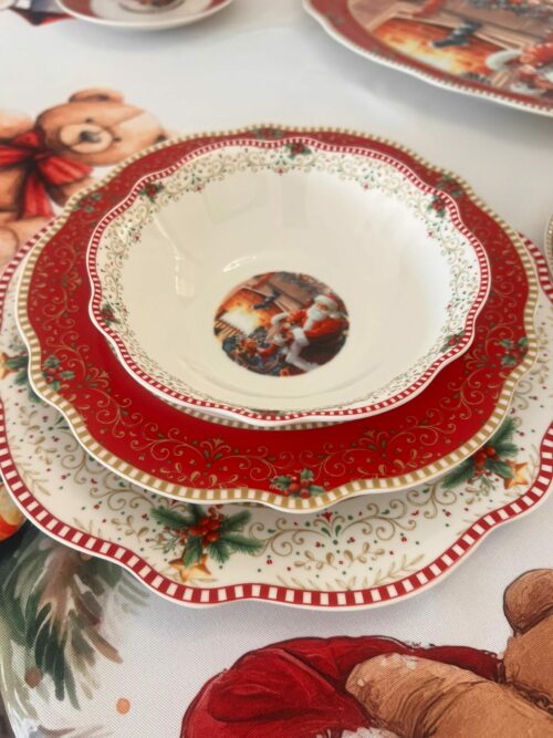 WhatsApp Image 2025-10-31 at 11.09.41 (7) Service de table en Porcelaine - Magie du Réveillon (38 pièces) – Image 8