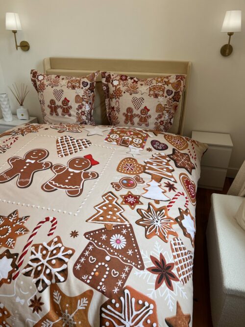 Parure De Couette N°136 - Pain d'épice n°2 (Coton) – Image 2