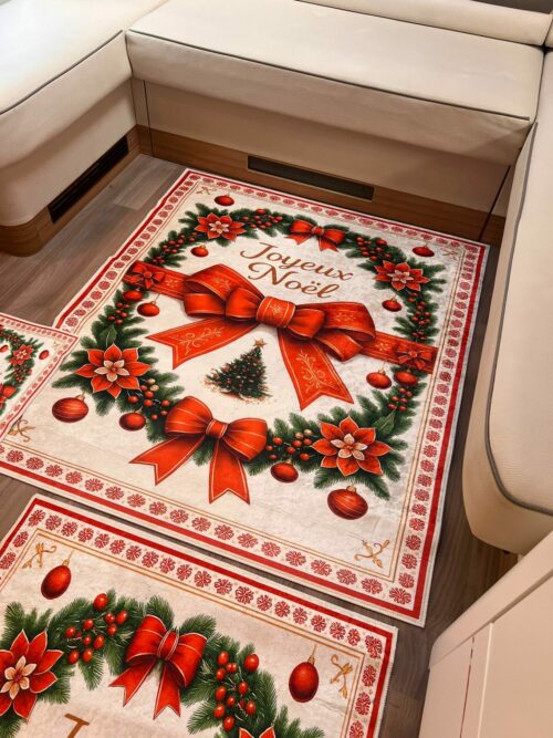 Lot de 6 tapis - Joyeux Noël – Image 4