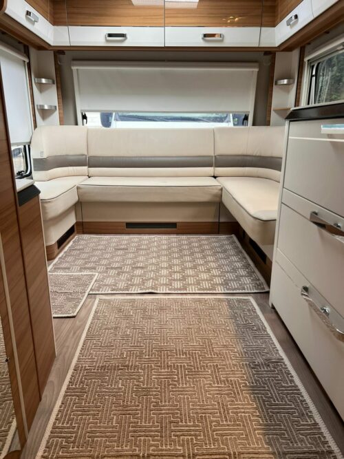 Lot de 6 tapis - Labyrinthe (Marron) – Image 6