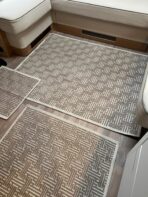 Lot de 6 tapis - Labyrinthe (Marron) – Image 4