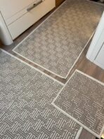 Lot de 6 tapis - Labyrinthe (Marron) – Image 3