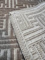 Lot de 6 tapis - Labyrinthe (Marron) – Image 2