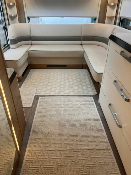 Lot de 6 tapis - Labyrinthe (Beige) – Image 4