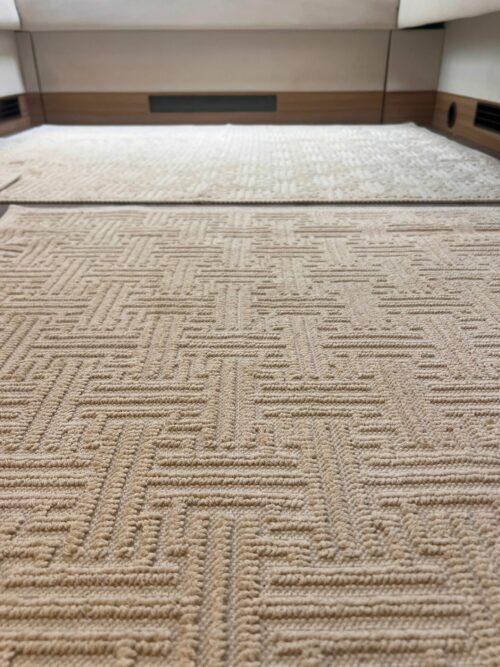 Lot de 6 tapis - Labyrinthe (Beige) – Image 7