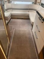 Lot de 6 tapis - Nid-d’abeilles (Marron) – Image 3