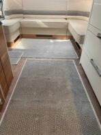 Lot de 6 tapis - Nid-d’abeilles (Gris) – Image 2