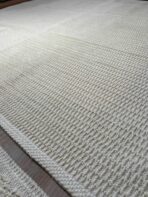 Lot de 6 tapis - Nid-d’abeilles (Beige) – Image 7