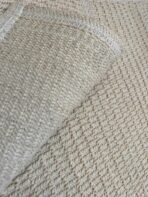 Lot de 6 tapis - Nid-d’abeilles (Beige) – Image 3