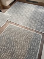 Lot de 6 tapis - Labyrinthe (gris) – Image 4