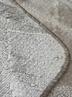 Lot de 6 tapis - Moquette(taupe relief) – Image 3