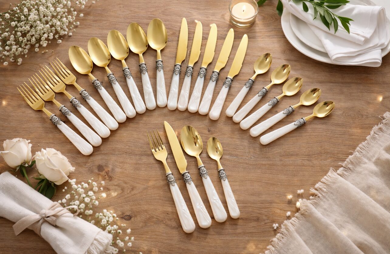 Capture d’écran . 2026-02-17 à 11.22.43 Couverts de table N°22 - Aibote (24 pièces) – Image 1