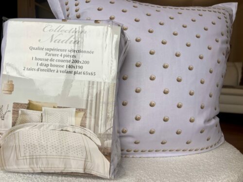 Parure De Couette N°147 - Perlé (Beige) – Image 2