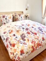 Parure de lit 4 pièces 100% coton – Éclat d’Automne-N°92